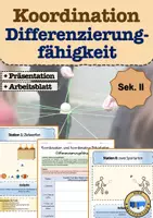 Vorschau - Arbeitsblätter - Stationskarten Koordination Differenzierungsfähigkeit koordinative Fähigkeiten - Deckblatt