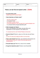 Vorschau - Unterrichtsreihen - Adventsgeschichte/Weihnachtsgeschichte "Mukolu und das Fest der tausend Lichter" Geschichte in 17 Kapiteln für jeden Tag - Seite 2