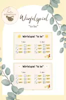 Vorschau - Spiele - Würfelspiel "to be" - Deckblatt