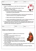 Vorschau - Arbeitsblätter - Aufgaben, Arbeitsblätter +Spiel/ Weihnachtsgeschichte "Mukolu"/Adventsgeschichte - Seite 1