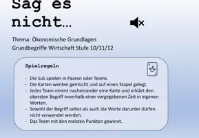 Vorschau - Spiele - Sag es nicht! Erklärspiel ökonomische Grundlagen - Seite 3