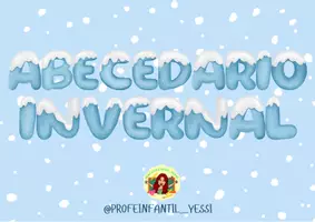 Vista previa - Unidades / Secuencias / Situaciones de Aprendizaje - ABECEDARIO INVERNAL - Portada