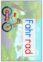 Vorschau - Arbeitsblätter - Wortbaustein FAHR - FAHRrad-Worttraining - Seite 2