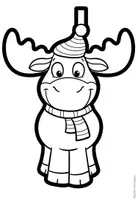 Vorschau - Mal- und Bastelvorlagen - Winter-Girlande - Bastelprojekt - Seite 3