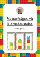 Vorschau - Stationenlernen - Musterfolgen (Klemmbausteine) - Deckblatt