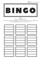 Vorschau - Arbeitsblätter - Bingo für den Englischunterricht - Seite 2
