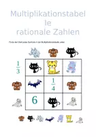 Vorschau - Stationenlernen - Multiplikationstabelle (Brüche) - Seite 3