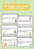 Vorschau - Unterrichtsreihen - DaF Fragekarten A1-A2 Materialpaket - Seite 1