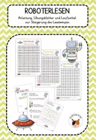 Vorschau - Arbeitsblätter - Roboterlesen - Deckblatt