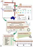 Vorschau - Arbeitsblätter - Materialpaket Steckbrief Australien differenziert mit Lösungen - Seite 3