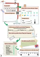Vorschau - Arbeitsblätter - Materialpaket Steckbrief USA differenziert mit Lösungen - Seite 3