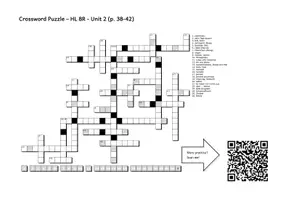 Vorschau - Arbeitsblätter - Vokabeln üben mit XWord Faltblatt u interaktiv HL 8R U2 38-42 - Seite 1