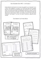 Vorschau - Stundenentwürfe - Das Alphabet (ABC) - Ein Übungsheft ab Klasse 2 - Seite 1