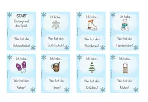 Vorschau - Spiele - Lesespiel: Ich habe...Wer hat...? - Winter - Seite 3