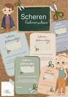 Vorschau - Poster - Scherenführerschein I Urkunde - Deckblatt