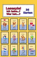 Vorschau - Spiele - Lesespiel Tiere Ich habe Wer hat - Deckblatt