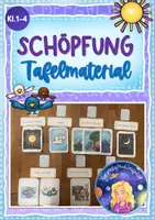 Vorschau - Präsentationen/Tafelbilder - Die Schöpfungsgeschichte - Tafelmaterial - Deckblatt
