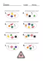 anteprima - Esercizi - Test spagnolo: los monstruos de colores - Pagina 2