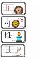 Vorschau - Präsentationen/Tafelbilder - Anlautkärtchen ABC - Buchstaben kennenlernen - Kindergarten - Seite 3