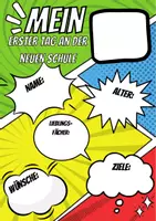 Vorschau - Mal- und Bastelvorlagen - Erster Schultag / Tag der Offenen Tür Motivationspaket Kunst - Seite 2