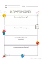 anteprima - Materiale di supporto/inclusione - SCHEDA AUTOVALUTAZIONE CLASSI 3^-4^-5^ - Pagina di copertina