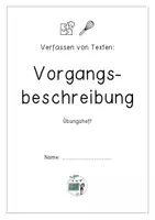 Vorschau - Arbeitsblätter - Vorgangsbeschreibung Übungsheft - Seite 2