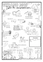 Vorschau - Arbeitsblätter - Verano 2019 - Sketchnote für den Spanischunterricht - Seite 2