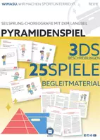 Vorschau - Stundenentwürfe - Das Pyramidenspiel by WIMASU / Methode und Highlight für den Sportunterricht - Deckblatt