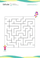 Vista previa - Juegos / Gamificación - CUADERNILLO LABERINTOS NIVEL 1 (4 hojas) - página 2