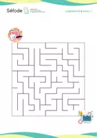 Vista previa - Manualidades / Dibujos para colorear - CUADERNILLO LABERINTOS NIVEL 1 - página 1