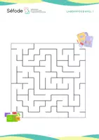Vista previa - Manualidades / Dibujos para colorear - CUADERNILLO LABERINTOS NIVEL 1 - página 3