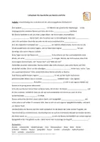 Vorschau - Text - Lückentext: Narziss und Echo (mit Lösung) - Deckblatt