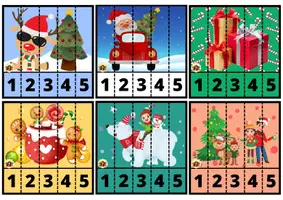 Vista previa - Unidades / Secuencias / Situaciones de Aprendizaje - PUZZLES NAVIDEÑOS - página 2
