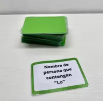 Vista previa - Tarjetas / Manipulativos - Tarjetas de juegos - Portada