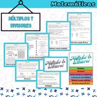 Vista previa - Tarjetas / Manipulativos - Flipbook múltiplos y divisores - Portada