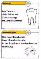 Vorschau - Bildkarten - Zungenbrecher (Lesekartei) - Seite 2