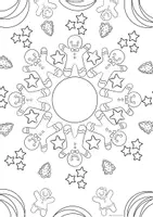 Vorschau - Stationenlernen - Materialpaket Winter Mandalas - Seite 2