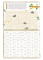 Vista previa - Juegos / Gamificación - Multiplicaciones con números negativos - Juego - página 1