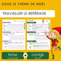 Aperçu - Feuilles d'exercices - Compréhension de Lecture Noël Lutins Texte à Imprimer - Page 2