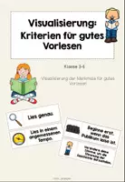 Vorschau - Präsentationen/Tafelbilder - Kriterien für gutes Vorlesen (Visualisierung) - Deckblatt