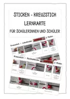 Vorschau - Arbeitsblätter - Materialpaket - Mäppchen/Geldbeutel - Sticken - Seite 1