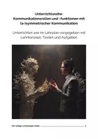 Vorschau - Stundenentwürfe - Unterrichtsreihe: Kommunikationsrollen und Kommunikationsfunktionen - Seite 1