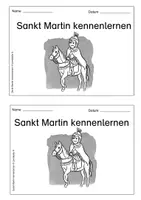 Vorschau - Unterrichtsreihen - Sankt Martin kennenlernen - Infos, Legende, Arbeitsblätter Klasse 2, 3, 4 - Seite 2