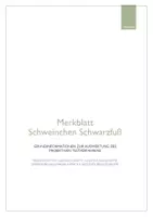 Vorschau - Merkblätter - Merkzettel Schweinchen Schwarzfuß - Deckblatt
