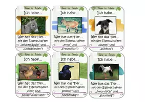 Vorschau - Spiele - Ich habe... Wer hat...?: Tiere in Fabeln - Seite 3