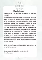 Vorschau - Merkblätter - Feedbackkarten mit Satzanfängen - Seite 2