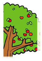Vorschau - Arbeitsblätter - Apfelbaum - Teile eines Apfelbaums - Tafelmaterial (analog und digital) - Seite 2