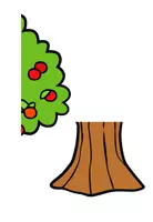 Vorschau - Arbeitsblätter - Apfelbaum - Teile eines Apfelbaums - Tafelmaterial (analog und digital) - Seite 3