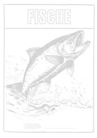Vorschau - Mal- und Bastelvorlagen - Fische (Deckblatt zum Selbergestalten) - Seite 2