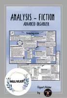 Vorschau - Merkblätter - How to analyse fictional texts - method sheet - Advanced Organizer - overview - Deckblatt